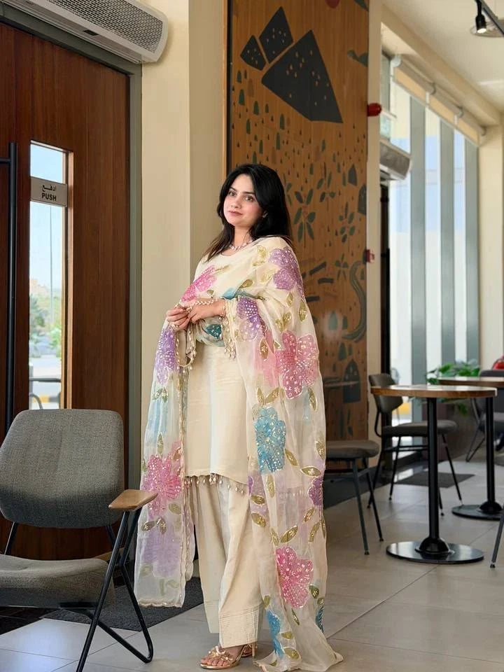 indian party dresses ebay Ready To Wear Salwar Kameez With Dupatta Full Stitched Indian Party Wear  Suit