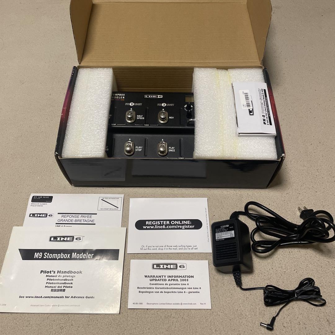 【値下げ済】LINE 6 M9 STOMPOX MODELER エフェクター Line 6 M9 Stompbox Modeler Pedal | FrontEndAudio.com