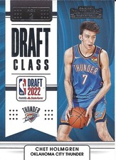 Chet Holmgren 2022-23 Panini Contenders Draft Class Contenders Rookie Card
