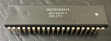 Mostek Z80 PROCESSOR - MK3880 CPU - Model MK3880N-4 - 40 Pin DIP - New Old stock