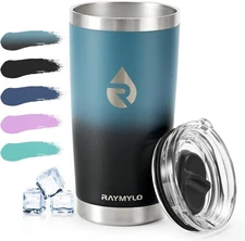 Insulated Stainless Steel Travel Mug for Hot/Cold Coffee, 20 oz Tumbler with BPA