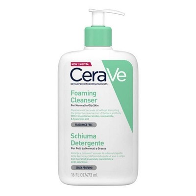 Gesichtsreinigungsschaum 473ml mit Ceramiden, Niacinamid und Hyaluronsäure - Hypo
