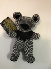 August West Grateful Dead Bean Bear Plush 7 - By Liquid Blue dated 1998