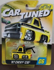 NEW 2025 Car Tuned '87 Chevy C10 Tow Truck Series 3 HTF #06 LQQK