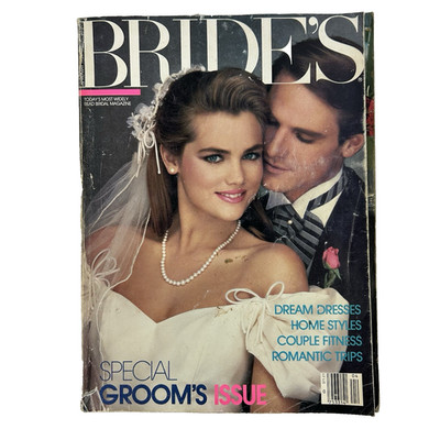 Vintage Bride s Magazine April/May 1984 Special Groom's Edition 382 pages