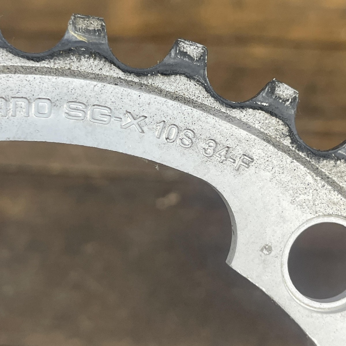 しんゆう Shimano SG-X 10 Speed 34T Chainring 110 BCD Road Bike Chain