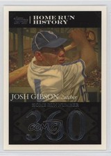2007 Topps Home Run History Josh Gibson Josh Gibson #JG47 HOF 0qn
