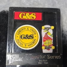 Tech Deck 1987 STEVE CLAAR Gordon & Smith Collectors Series MIB Skateboard G&S