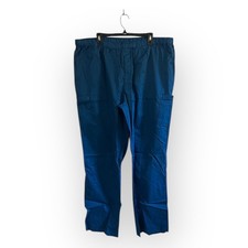 Med Couture Cargo Pocket Scrub Pants Mens /2XL CAPRI NWT