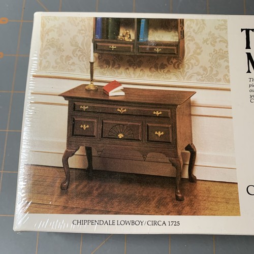 Das Haus der Miniaturen - Chippendale Lowboy um 1725 Puppenhaus Möbel - Bild 6 von 6