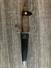 H. Boker Solingen 1915 Trench Knife Dagger Full Tang Carbon Steel 