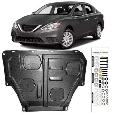 For Nissan Sentra 2009-2019 1.8L Auto Under Engine Cover Chassis Guards Shield
