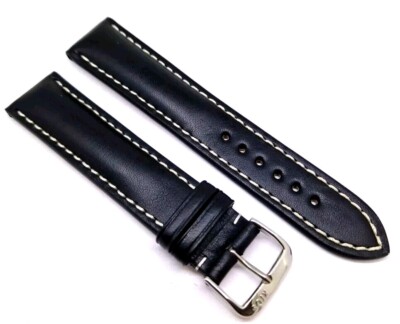 XL Uhrenarmband extra starkes Uhrband 22/20mm schwarz  passend für Breitling  /6