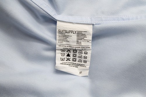 SUITSUPPLY Try On Slim Fit Formal Shirt Men's 40 / 15 / 3/4 Patterned Cutaway - Picture 6 of 8