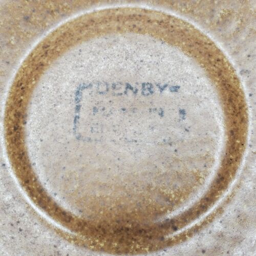 Piattino Denby Langley per tazza piatta marrone romano ricambio Inghilterra usato in ottime condizioni - Foto 3 di 12