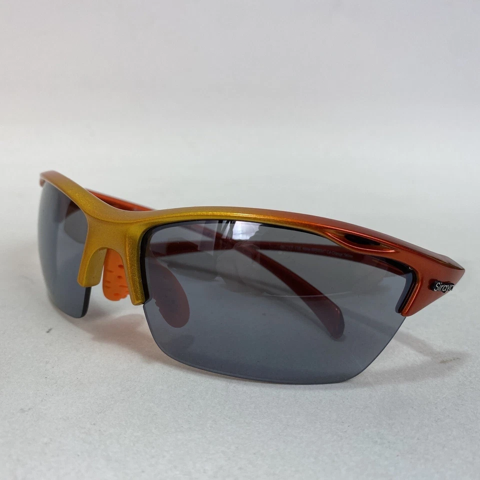 Gafas de sol de pesca Siraya Alpha naranja amarillo con Zeiss P7020 gris triple reflejo Foto 3 de 4