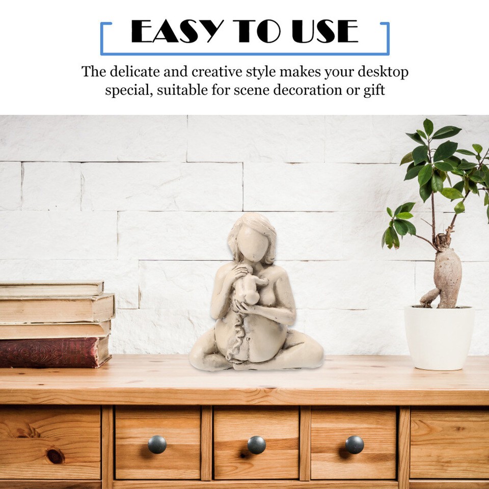 Birthing Statue Baby Figurine Gift for Mothers Day Pregnancy Ornaments