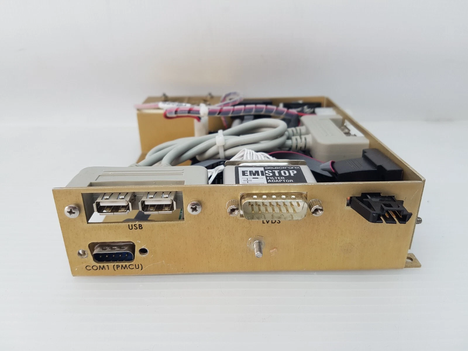 GUIPC panel with USB ports, LVDS filter adaptor and COM1 (PMCU) port
