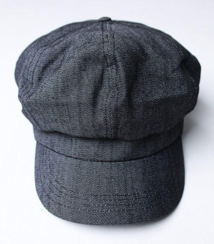 Craggi Damenmütze strukturiert News Jungen EJ1 anthrazit Denim Einheitsgröße neu mit Etikett