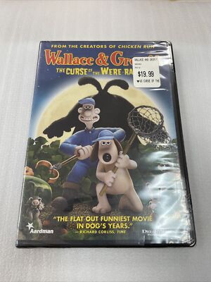 Wallace and Gromit The Curse of the Were-rabbit (DVD) Brand New Sealed!