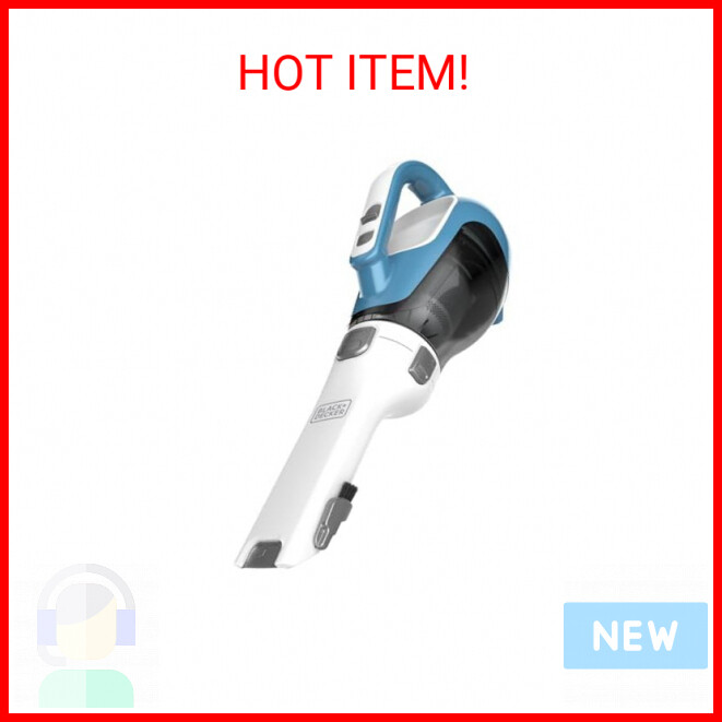 BLACK+DECKER AdvancedClean Cordless Handheld Vacuum for Compact Home Cleaning  