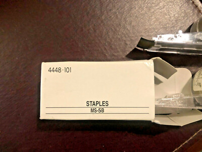 2 Konica Minolta 4448-101 Staple Cartridges, MS-5B NEW OEM 