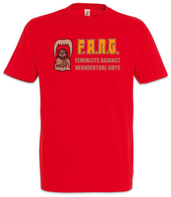 F.A.N.G. Herren T-Shirt Al Fang Feminists Married With Series Symbol Children