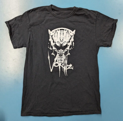 Vokillz Death Metal Hardcore Punk Rock Emo Black Sz Adult M Med 18'' Chest