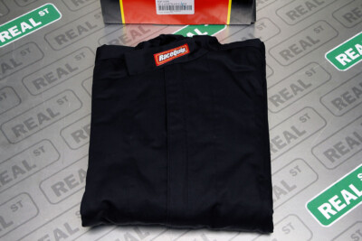 Racequip 120 Series Pyrovatex SFI-5 Auto Racing Multi Layer Jacket Black XL