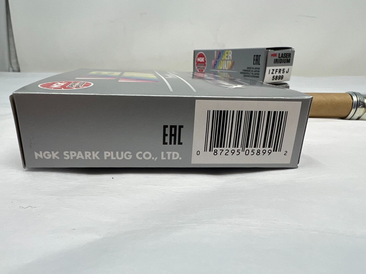 New Pack of 4 NGK Laser Iridium Spark Plugs 5899 / IZFR5J