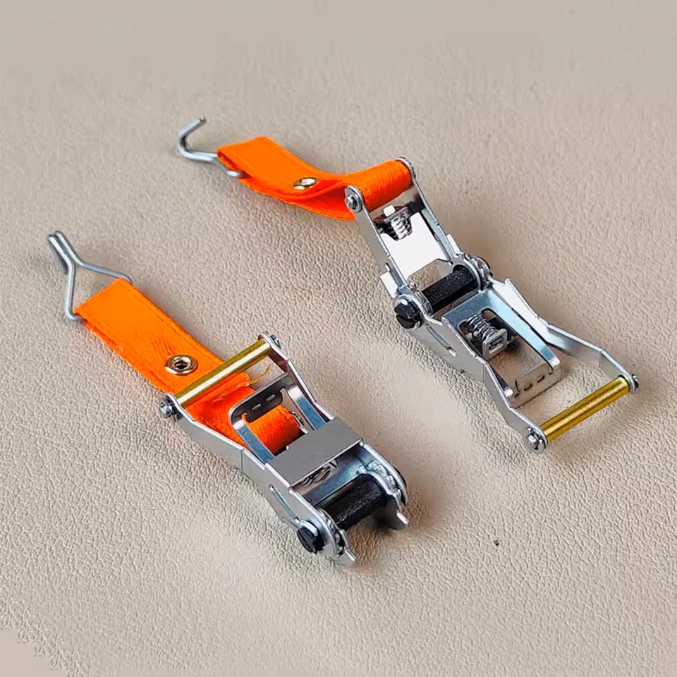 Adjustable Spare Tire Tie Down Strap For 1/10 1/14 RC Car Crawler Trucks Vans - Image 3 of 4