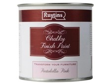Rustins Quick Dry Chalky Finish Matt Furniture Paint All Colours 250ML  500ML