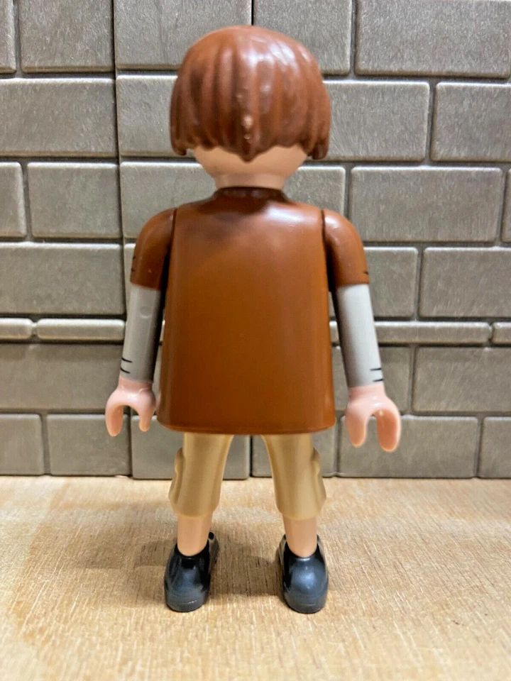PLAYMOBIL Personnage Wiltopia Soigneur Vétérinaire 08 - pour CUSTOM RARE VINTAGE - Photo 2/2
