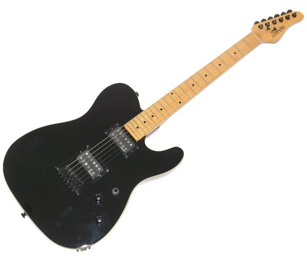 Schecter With Soft Case Pt-M/M Blk Electric Guitar