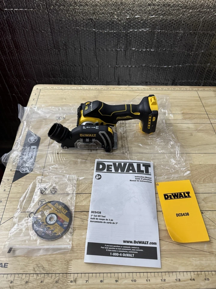 DeWalt 20V MAX XR Li-Ion Cordless 3" Cut-Off Tool - (Tool Only) DCS438 - Image 2 of 4