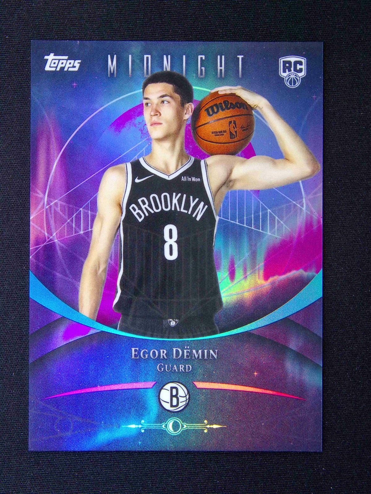 2025-26 Topps Midnight Egor Demin #68 RC Rookie Zodiac