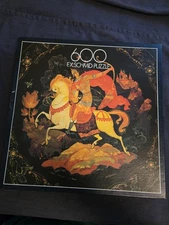 F.X. Schmid Puzzle 600 pieces Russian Folk Art figure on horse archery