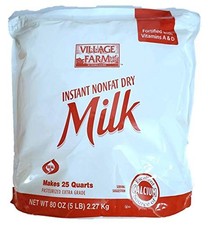Instant Nonfat Dry Milk, 5lbs.
