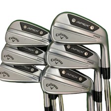 Callaway APEX PRO 2024 Iron Set 5-9,Pw 6pc Flex Stiff Dynamic Gold MID 115 S200