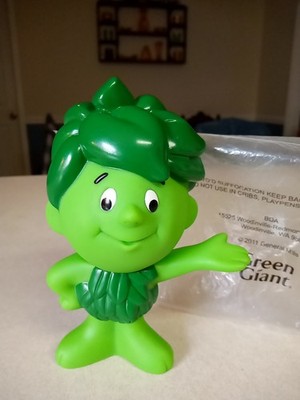 2011 General Mills ~ Jolly Green Giant ''LITTLE SPROUT'' Promo Figure ~ 6.5'' Tall