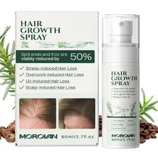 Morovan Hair Growth Spray 2.7 fl.oz: Hair Growth Biotin Serum With Batana And Ca