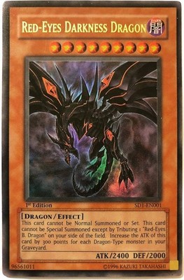 Red-Eyes Darkness Dragon - Structure Deck: Dragon's Roar (SD1)