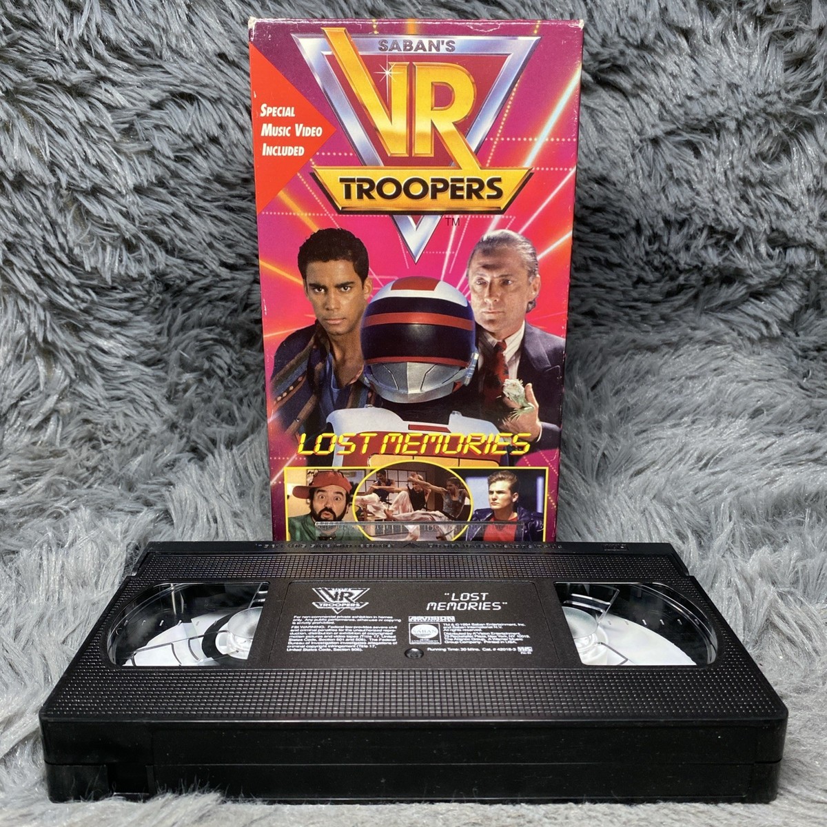 VR Troopers Lost Memories VHS Tape 1994 Saban Tokusatau Virtual