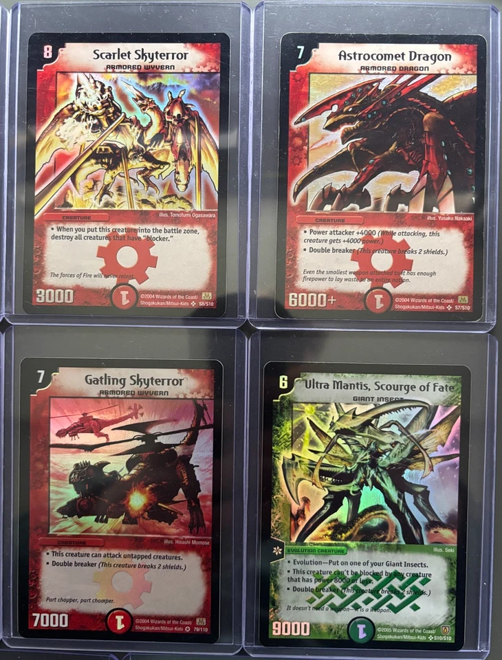 DUEL MASTERS TCG VINTAGE 2004 CARD COLLECTION│281 CARDS│RARE HOLO CARDS - Image 3 of 4