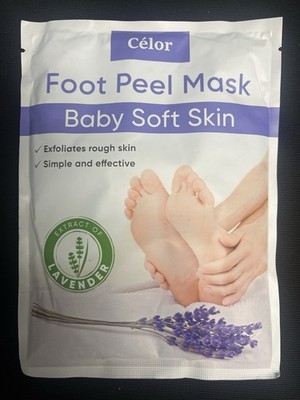 Foot Peel Mask - Foot Mask for Baby Soft Skin - Remove Dead Skin, Dry, CELOR