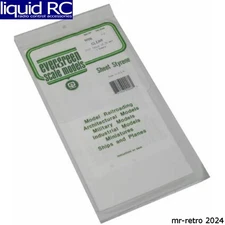 Evergreen Scale Models 9006 Clear Sheet .010 X 6 X 12 (2)