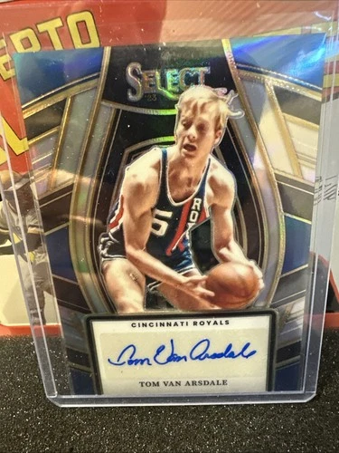 🔥🏀🔥2023 Panini Select Signature Selections, SSS-TVA Tom Van Arsdale Auto NM🔥