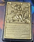 Mewtwo Pokemon 23k Gold Plated Trading Card Vintage 1999 Nintendo Burger King