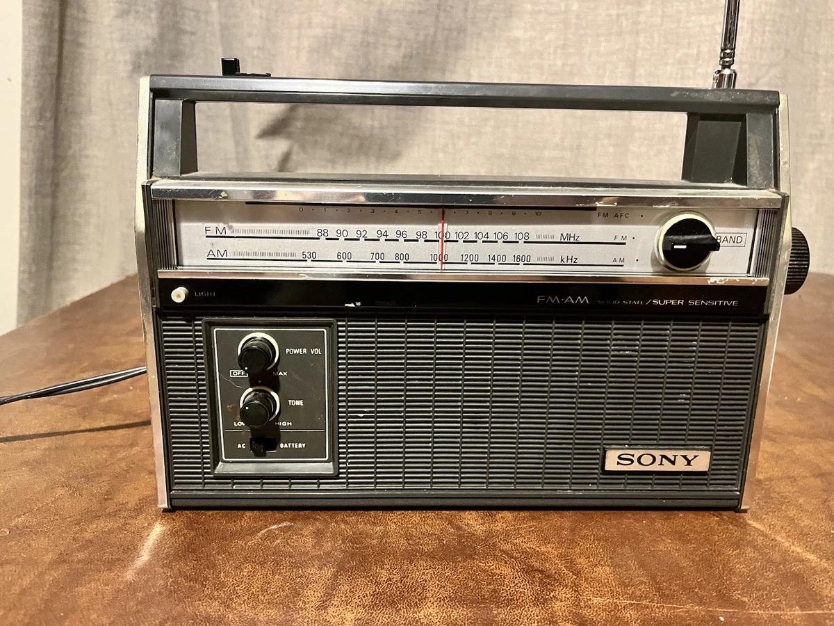 Sony Tfm In Collectible Transistor Radios for sale | eBay