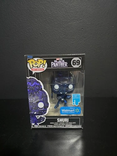 Funko Pop Art Series Black Panther #69 Shuri Walmart Exclusive Bobblehead
